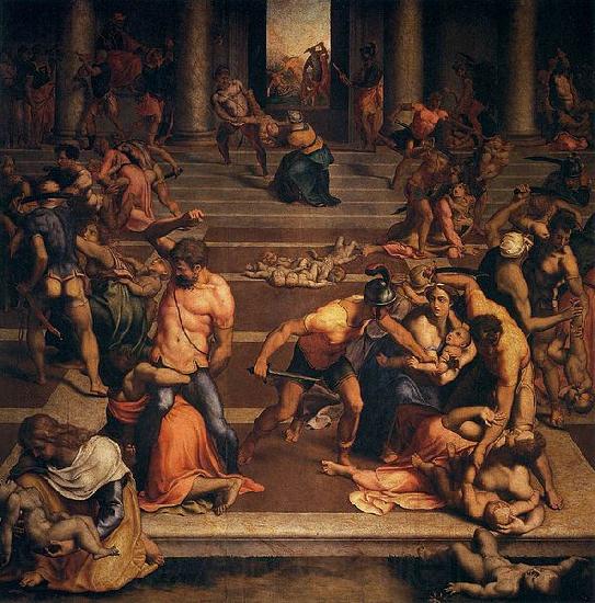 Daniele Da Volterra The Massacre of the Innocents France oil painting art